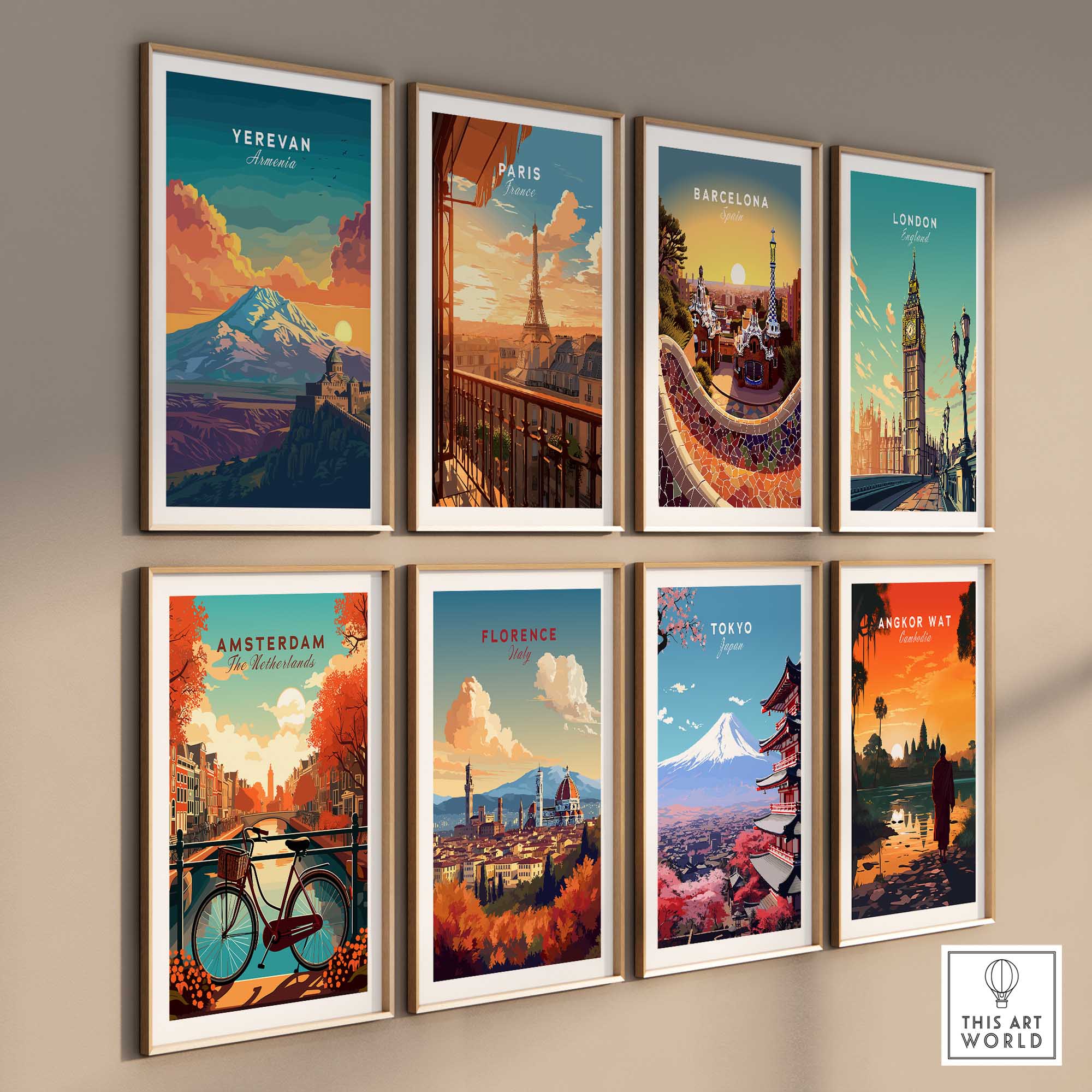 Yerevan Travel Print Armenia-This Art World