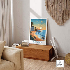 Zakynthos Print Greece part of our best collection or travel posters and prints - This Art World