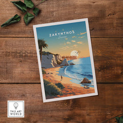 Zakynthos Wall Art part of our best collection or travel posters and prints - This Art World