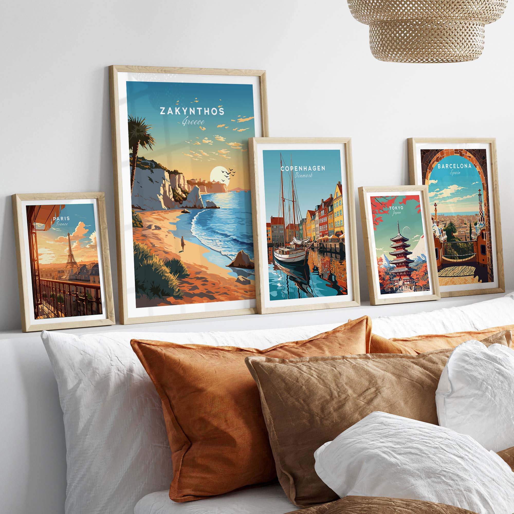 Zakynthos Wall Art part of our best collection or travel posters and prints - This Art World