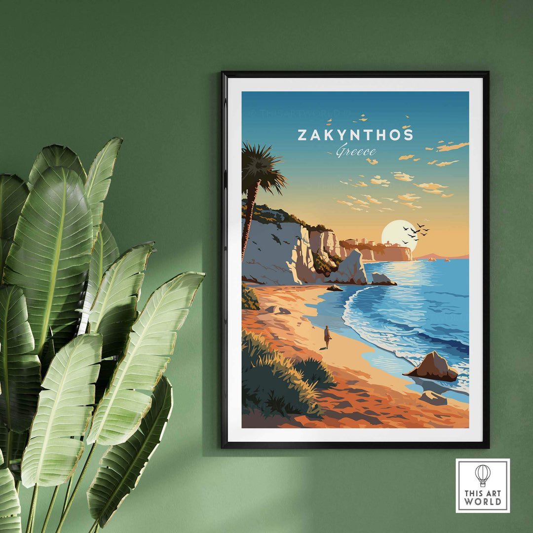 Zakynthos Wall Art part of our best collection or travel posters and prints - This Art World