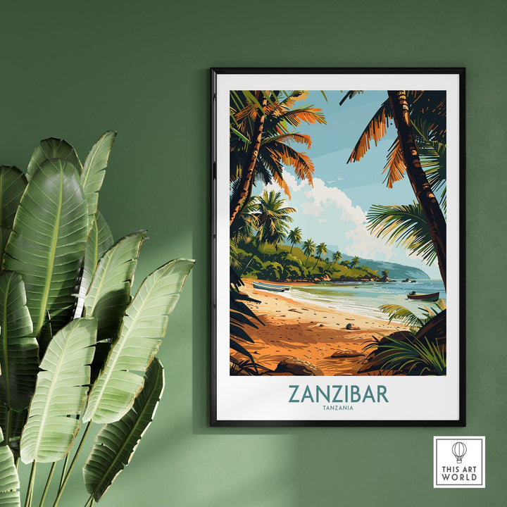 Zanzibar Poster - Tanzania