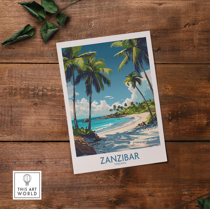 Zanzibar Wall Art - Tanzania