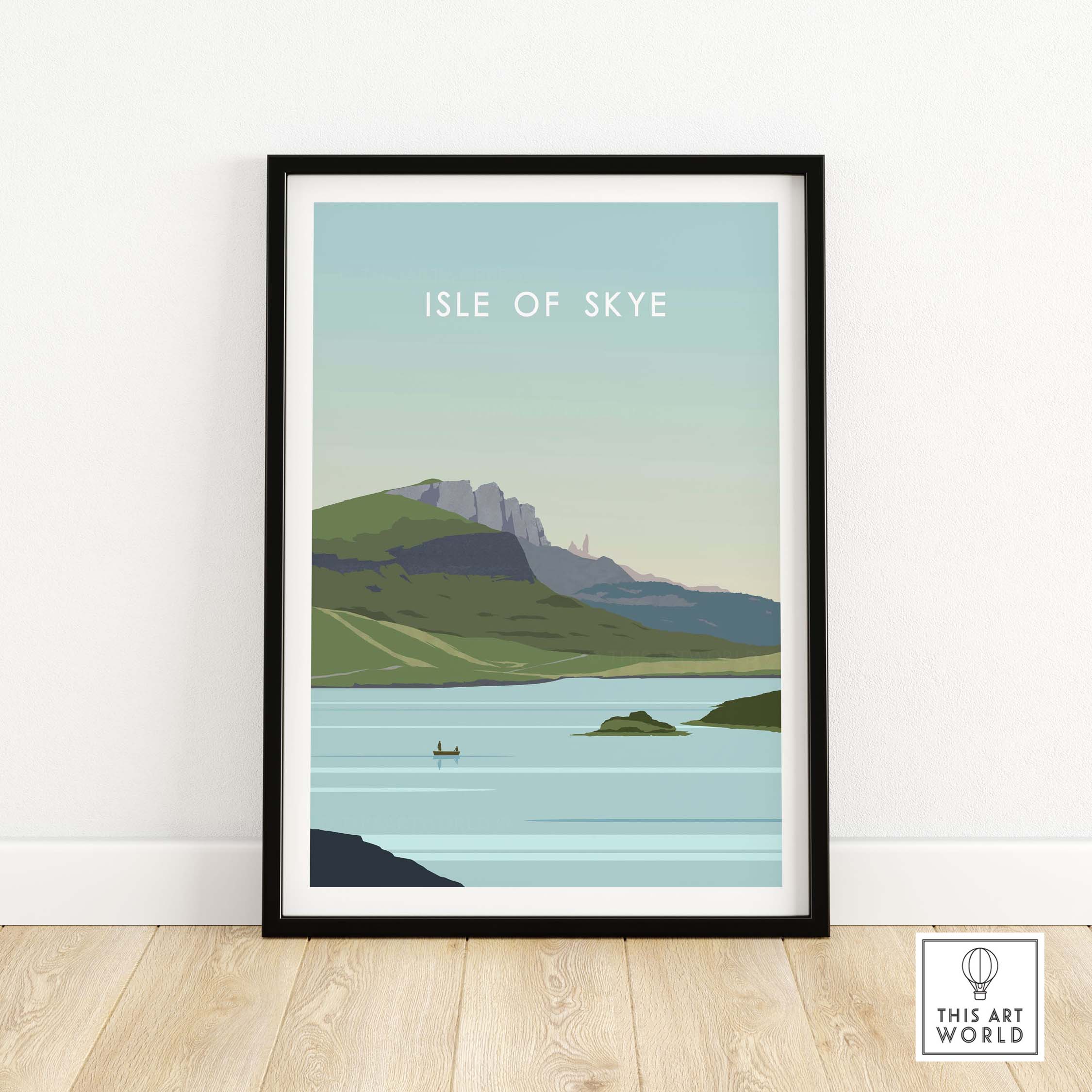 isle of skye poster print