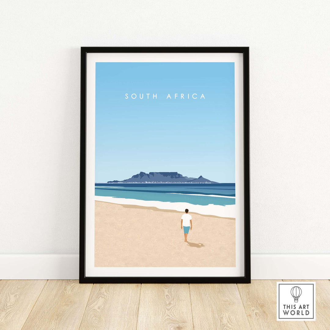 South Africa Travel Poster Print
