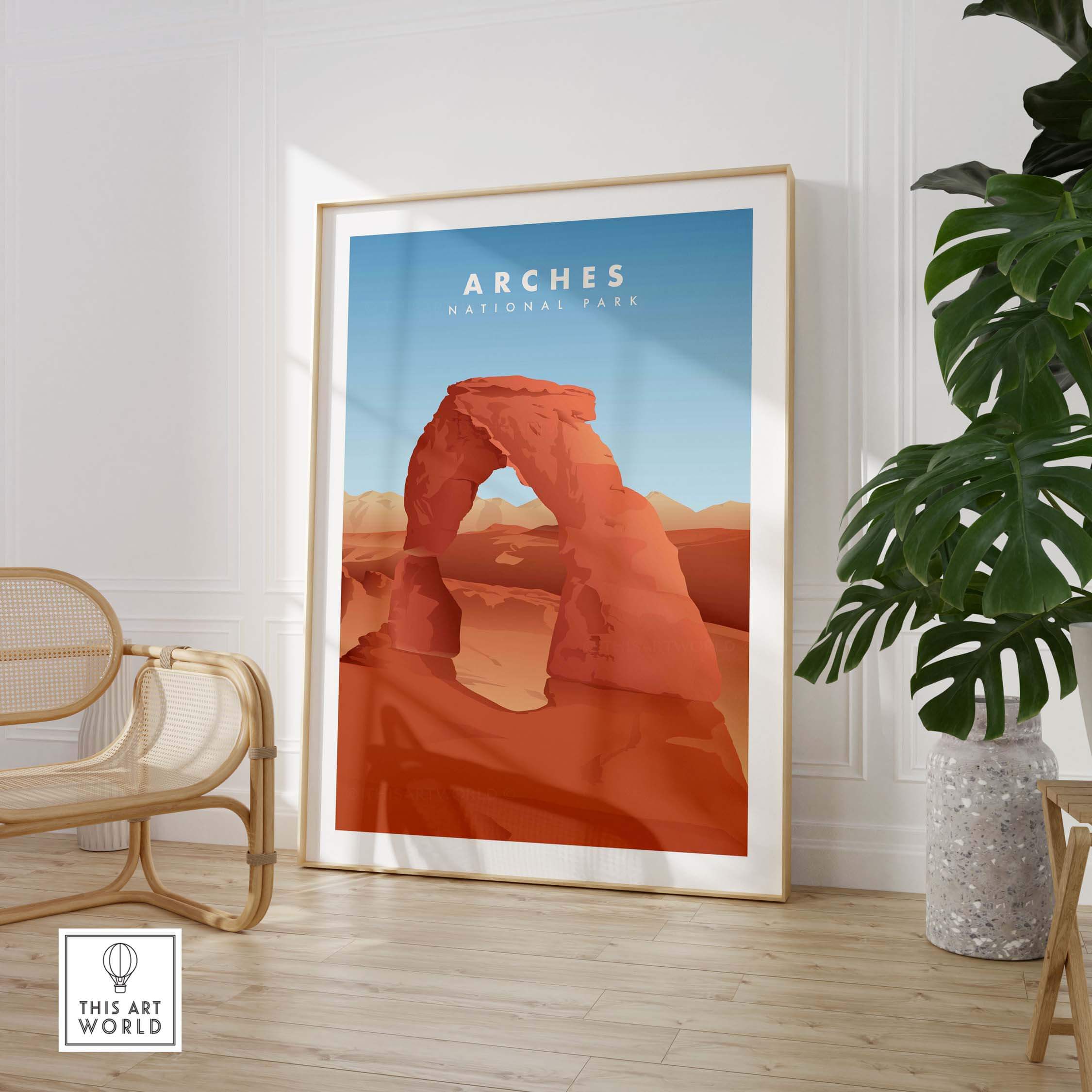 arches national park art