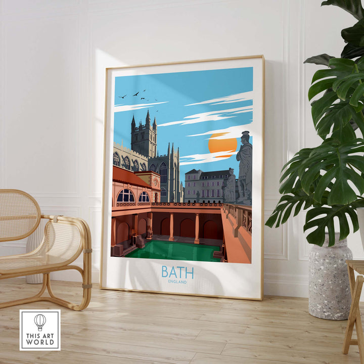 Bath Print | UK Travel Poster
