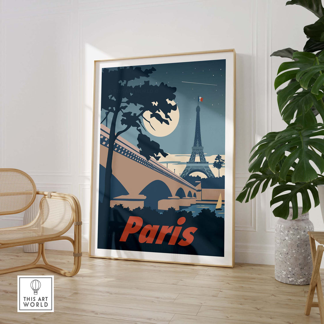 paris poster wall art print