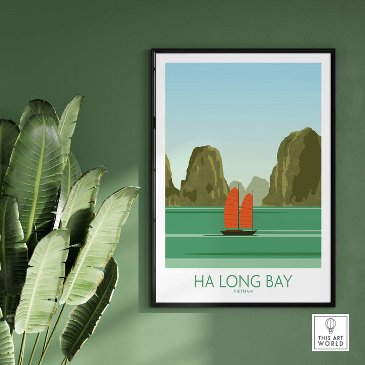 Ha Long Bay Print | Vietnam Poster