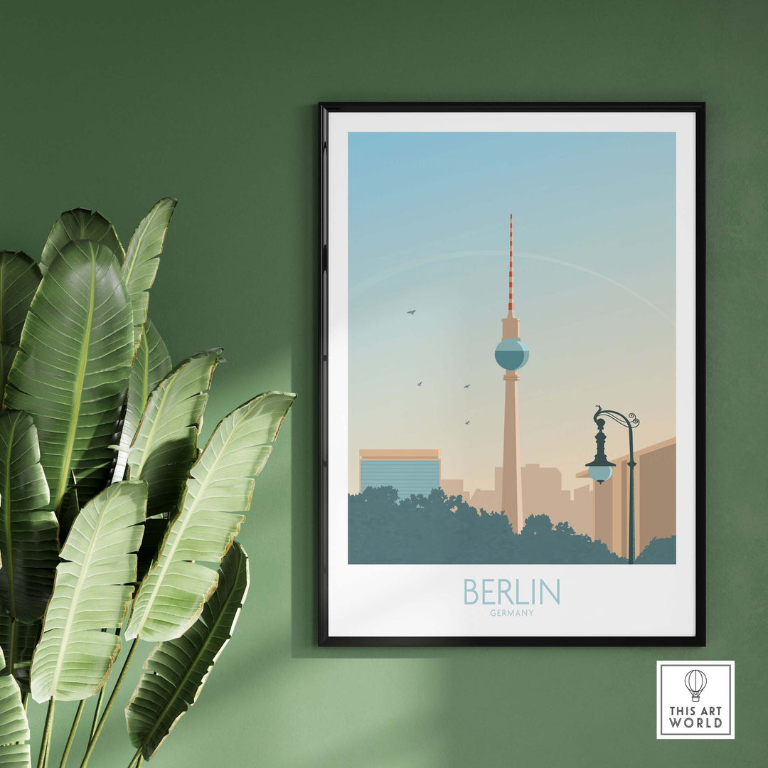 berlin poster print