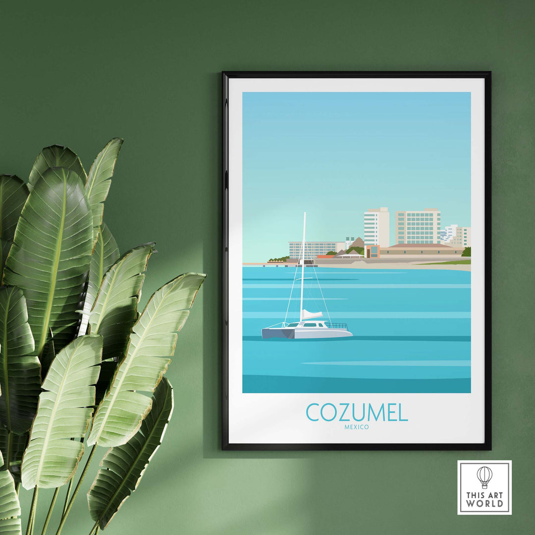 cozumel poster mexico