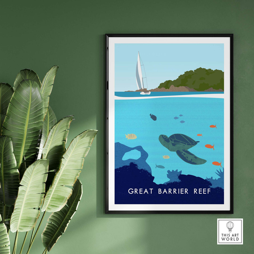 great barrier reef print