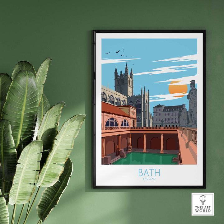 Bath Print | UK Travel Poster