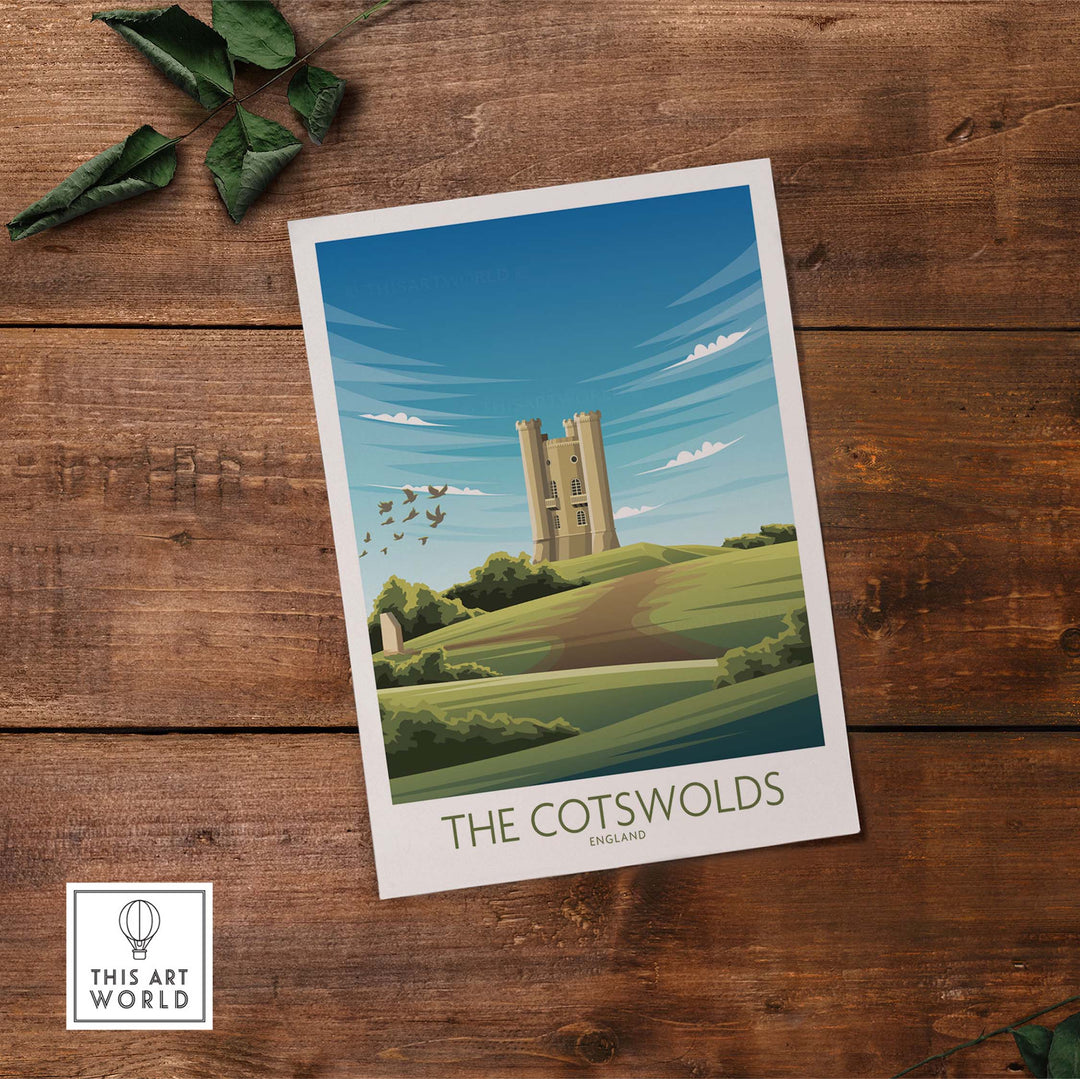 the cotswolds print