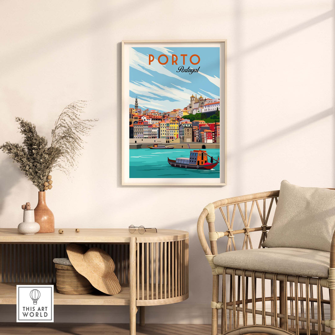 porto poster portugal